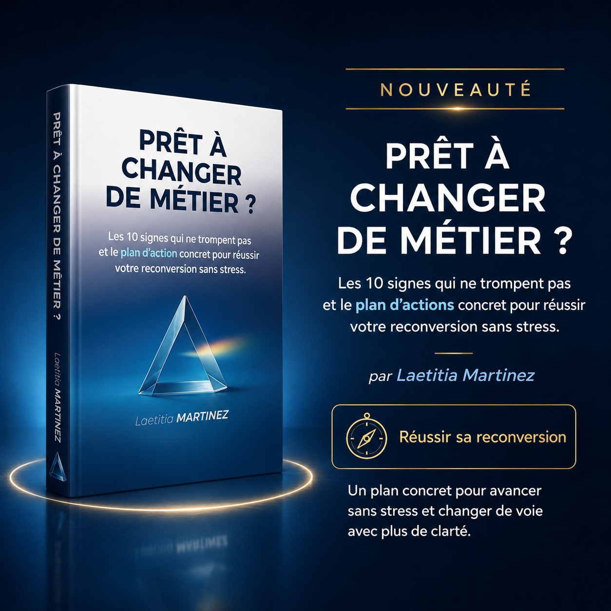 Prêt à changer de métier ?, de Laetitia Martinez